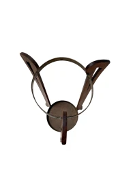 Oak and Brass Arts & Crafts Umbrella Stand, 1900s